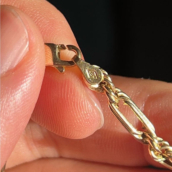 10k gold Rope necklace.Unisex-Thick and sturdy! - Picture 7 of 9